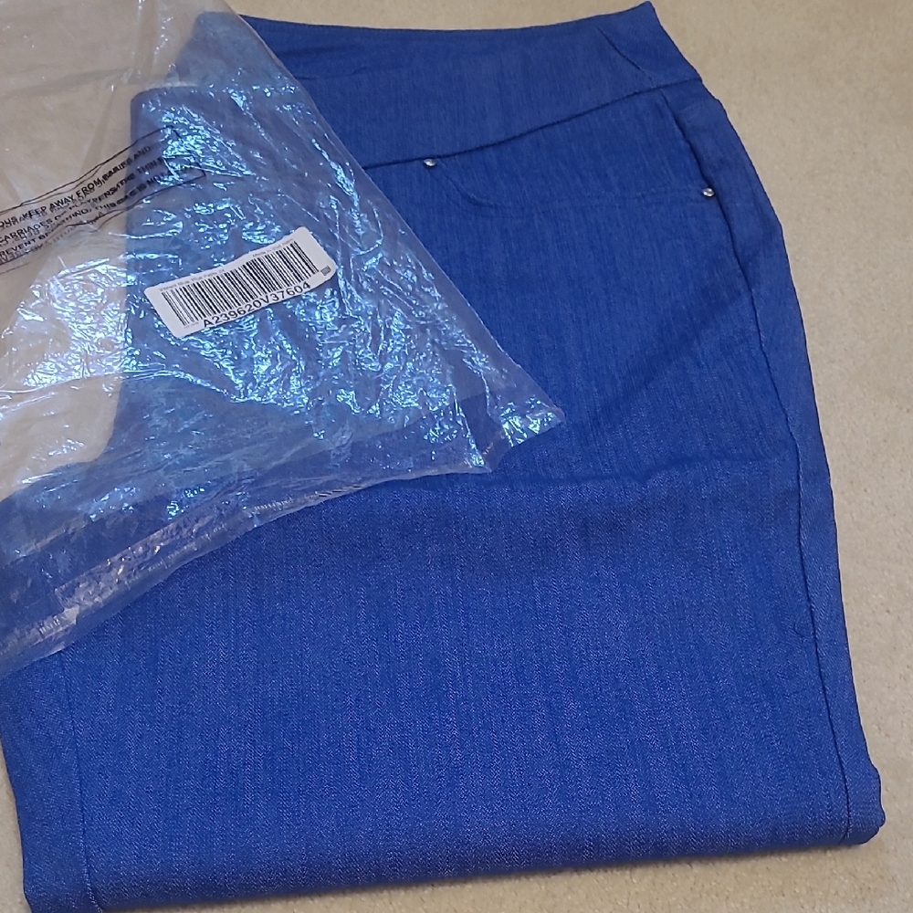D & Co Denim & Company NEW IN BAG Denim Size 24 WP Pants